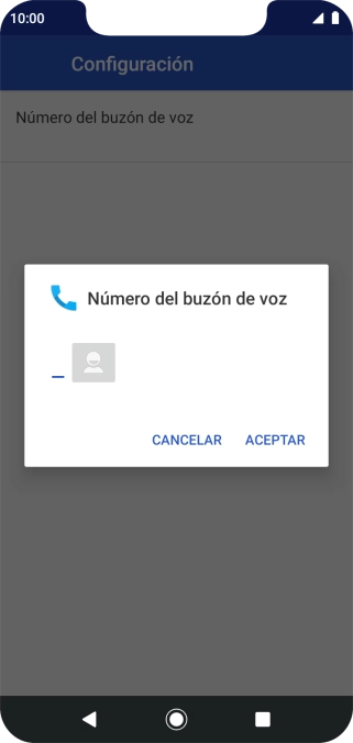 Introduce 22177 y pulsa ACEPTAR.