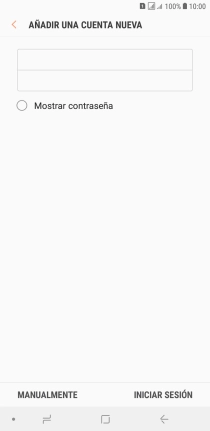 Pulsa INICIAR SESIÓN.