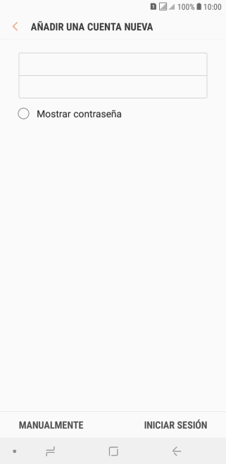 Pulsa INICIAR SESIÓN.