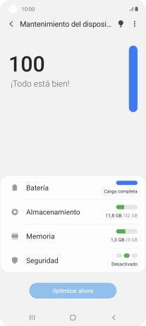 Pulsa Batería.