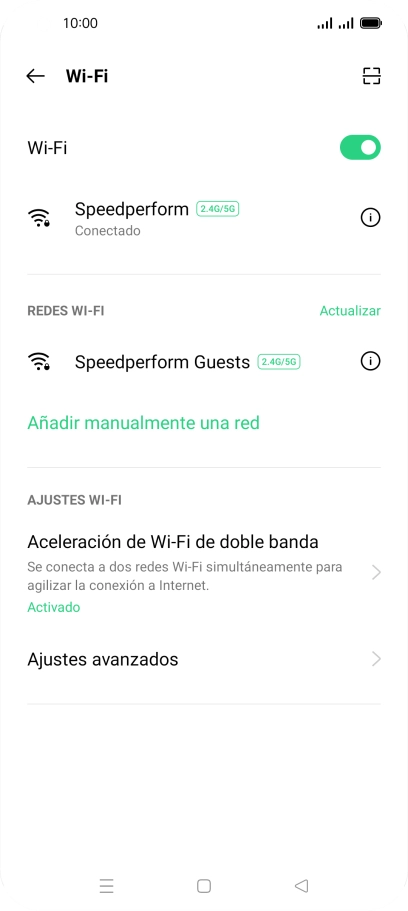 Pulsa la tecla de inicio para terminar y regresar a la pantalla de inicio. Pulsa la tecla de inicio para terminar y regresar a la pantalla de inicio.