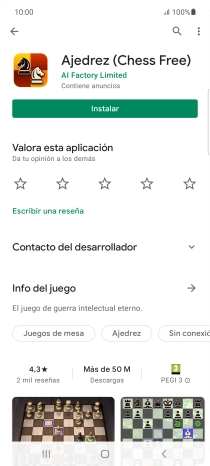 Pulsa la tecla de inicio para terminar y regresar a la pantalla de inicio.