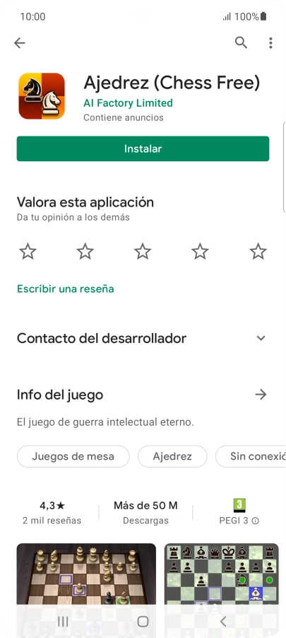 Pulsa la tecla de inicio para terminar y regresar a la pantalla de inicio.