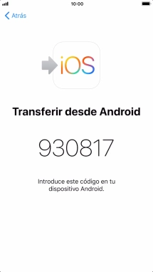 Seguir las indicaciones de la pantalla y de la app 