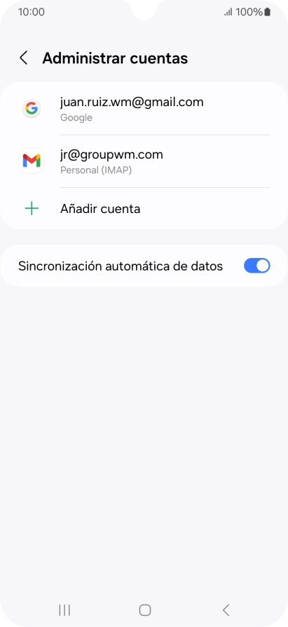 Pulsa la tecla de inicio para terminar y regresar a la pantalla de inicio.