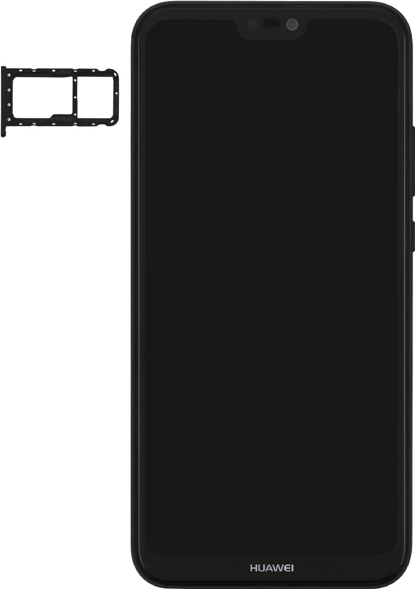 Gira la tarjeta SIM de modo que la esquina biselada de la tarjeta coincida con la esquina biselada de su contenedor.