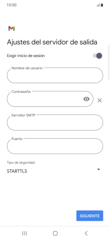 Pulsa el indicador junto a 