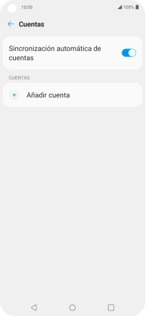 Pulsa Añadir cuenta.