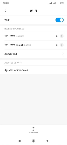 Pulsa Ajustes adicionales.