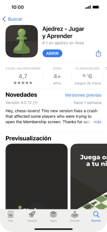 Desliza el dedo hacia arriba desde la parte inferior de la pantalla para terminar y volver a la pantalla de inicio.