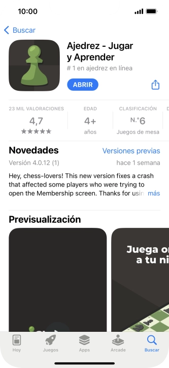 Desliza el dedo hacia arriba desde la parte inferior de la pantalla para terminar y volver a la pantalla de inicio.