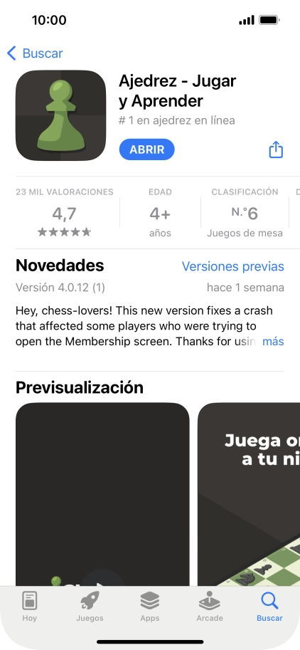 Desliza el dedo hacia arriba desde la parte inferior de la pantalla para terminar y volver a la pantalla de inicio.