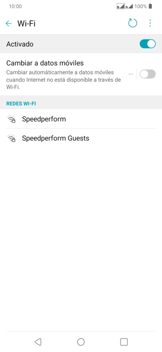 Pulsa el indicador junto a 