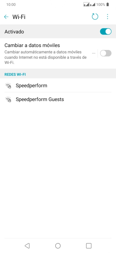 Pulsa el indicador junto a 