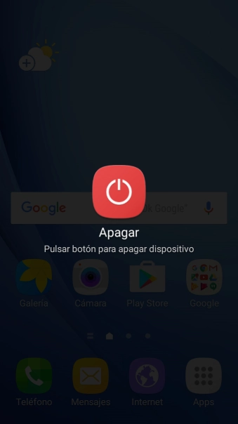 Pulsa Apagar.