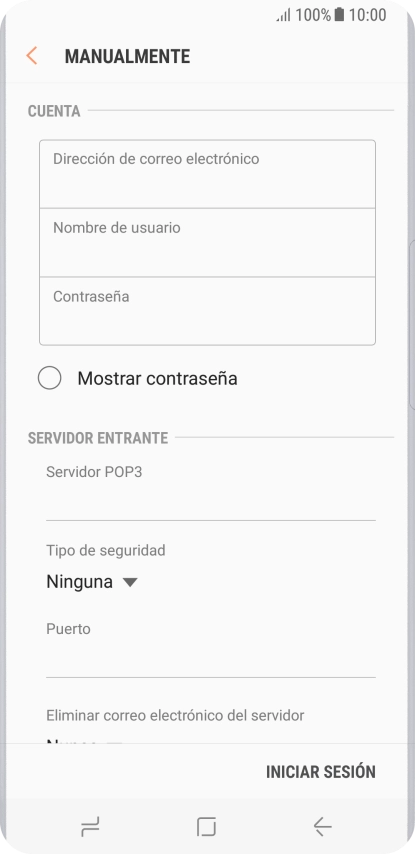 Pulsa en el campo bajo 