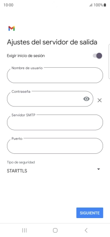Pulsa el indicador junto a 