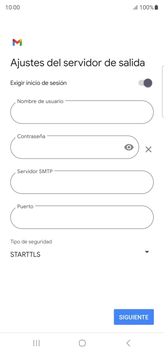 Pulsa el indicador junto a 