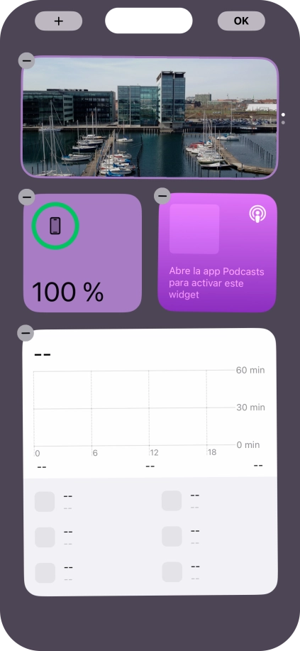 Pulsa el icono de añadir.