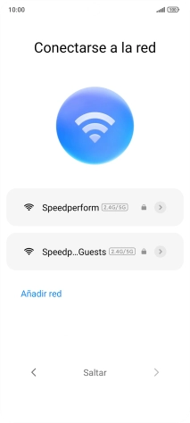 Pulsa la red wifi deseada.
