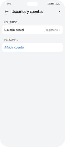 Pulsa Añadir cuenta.