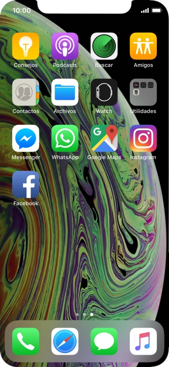 Pulsa Contactos.