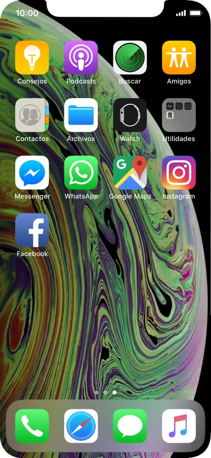 Pulsa Contactos.