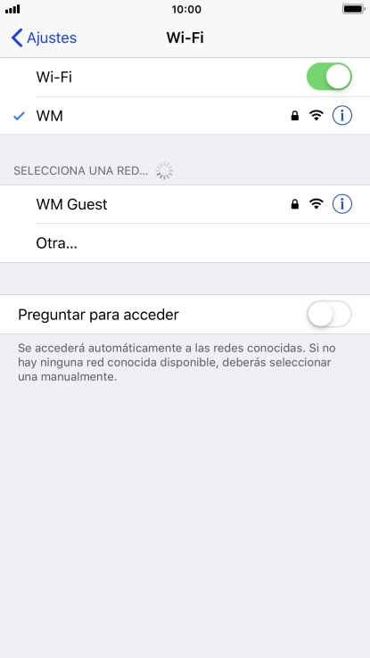 Pulsa la tecla de inicio para terminar y regresar a la pantalla de inicio.