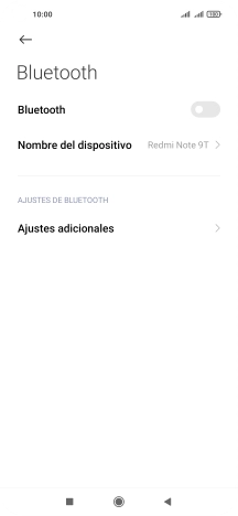 Pulsa el indicador junto a 