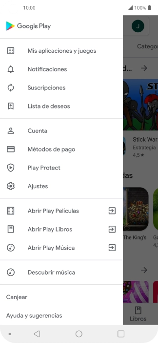 Pulsa Mis aplicaciones y juegos.