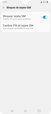 Pulsa el indicador junto a 