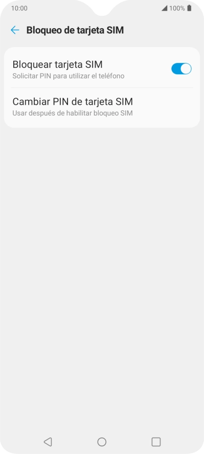 Pulsa el indicador junto a 