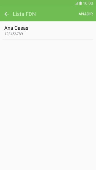 Pulsa la tecla de inicio para terminar y regresar a la pantalla de inicio.