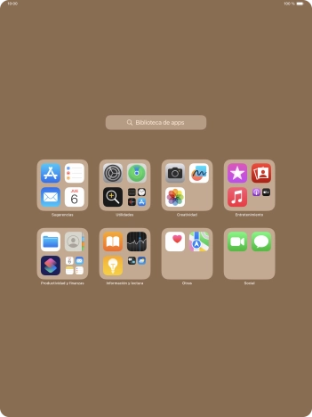 Pulsa la app deseada.