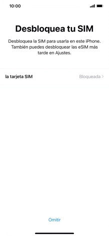 Pulsa la tarjeta SIM.