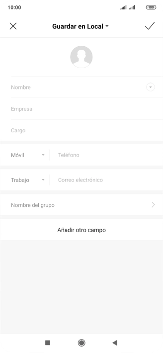 Pulsa la lista desplegable de la guía.
