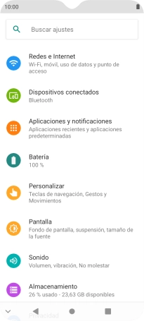 Pulsa Redes e Internet.
