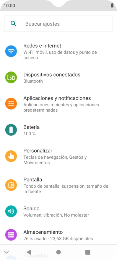 Pulsa Redes e Internet.