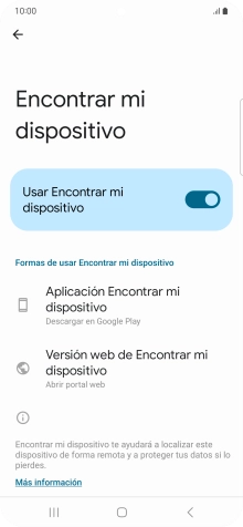 Pulsa la tecla de inicio para terminar y regresar a la pantalla de inicio.