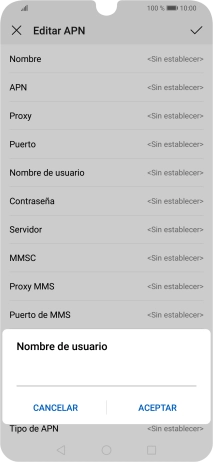 Introduce wap@wap y pulsa ACEPTAR.