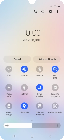 Pulsa el icono de ajustes.