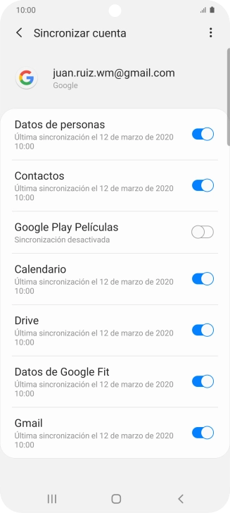 Pulsa la tecla de inicio para terminar y regresar a la pantalla de inicio.