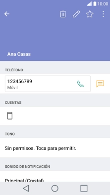 Pulsa la tecla de inicio para terminar y regresar a la pantalla de inicio.