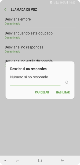 Introduce +34600132000 y pulsa HABILITAR.