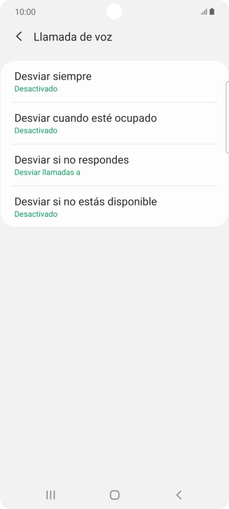 Pulsa la tecla de inicio para terminar y regresar a la pantalla de inicio.