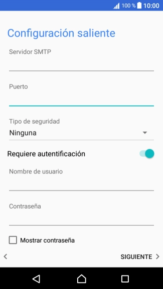 Pulsa el indicador junto a 