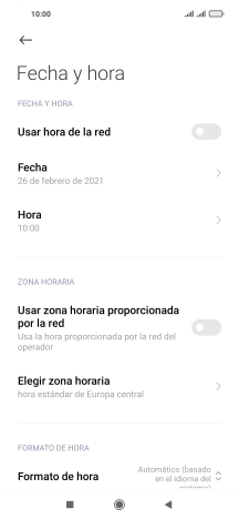 Pulsa el indicador junto a 