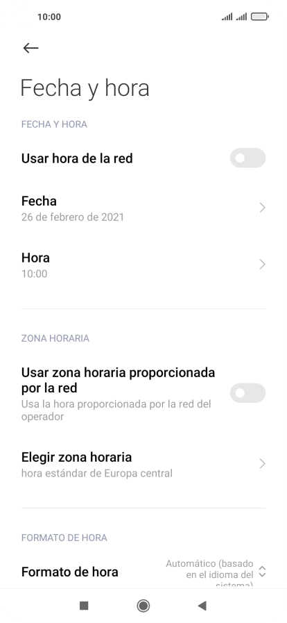Pulsa el indicador junto a 