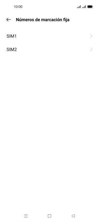 Pulsa la tarjeta SIM deseada.