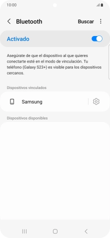 Pulsa la tecla de inicio para terminar y regresar a la pantalla de inicio.